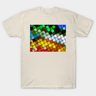 Pattern in glass and light T-Shirt